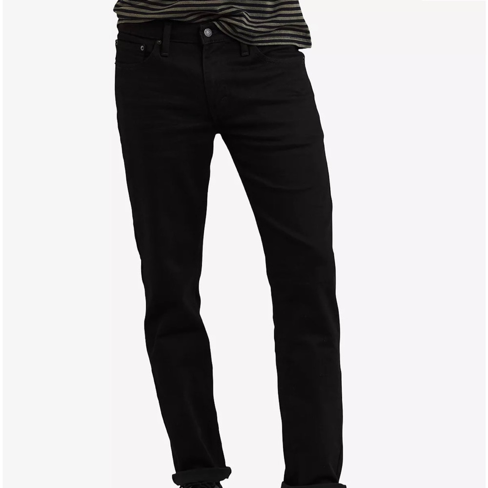 Levi Strauss men’s black jeans EUC 510 30 30 waterless